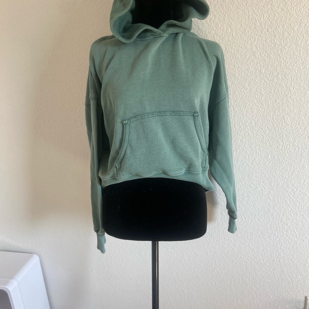 American Eagle Outfitters Sage Green Hoodie